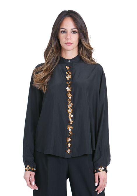 Camicia fiori in seta FORTE FORTE | Camicie | 14354MYSHIRT8000